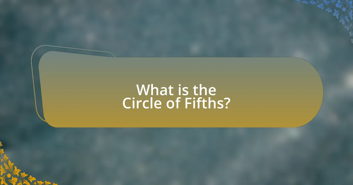 What is the Circle of Fifths?